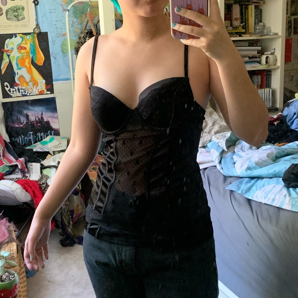 Vintage playboy corset/bustier top
